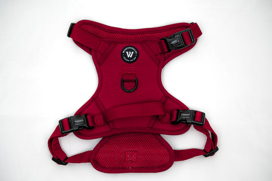 Peak Paws Harness - Burgundy