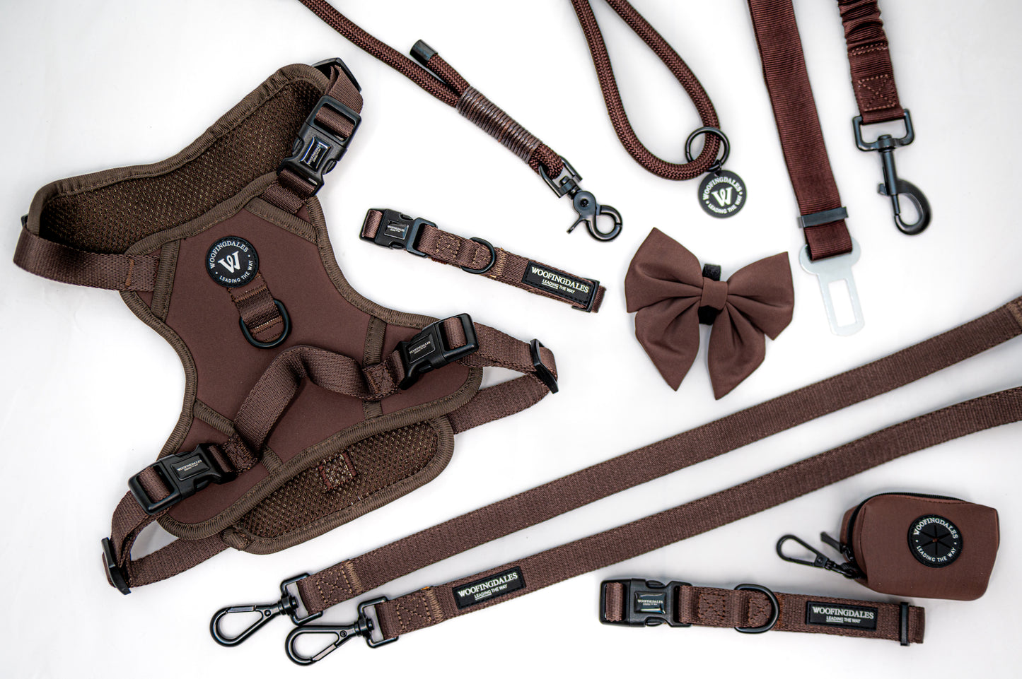 Peak Paws Harness - Espresso
