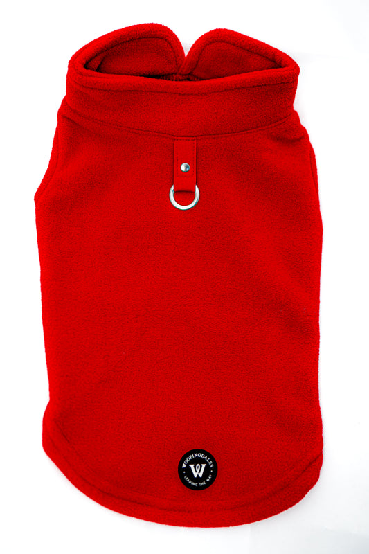 Dog Fleece - Red