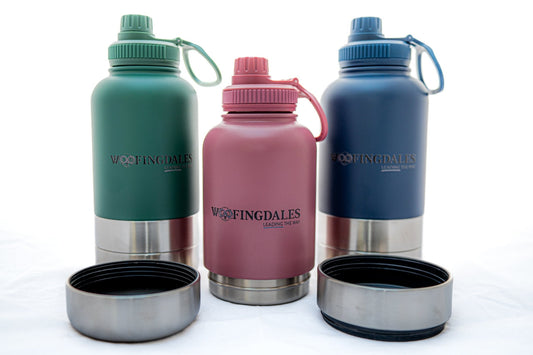 Woofingdales 3in1 Water Bottle - Woofingdales.co.uk