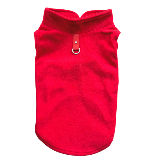 Dog Fleece - Red