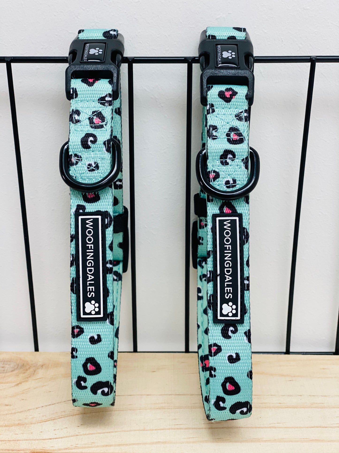 Leopard Collar - Green
