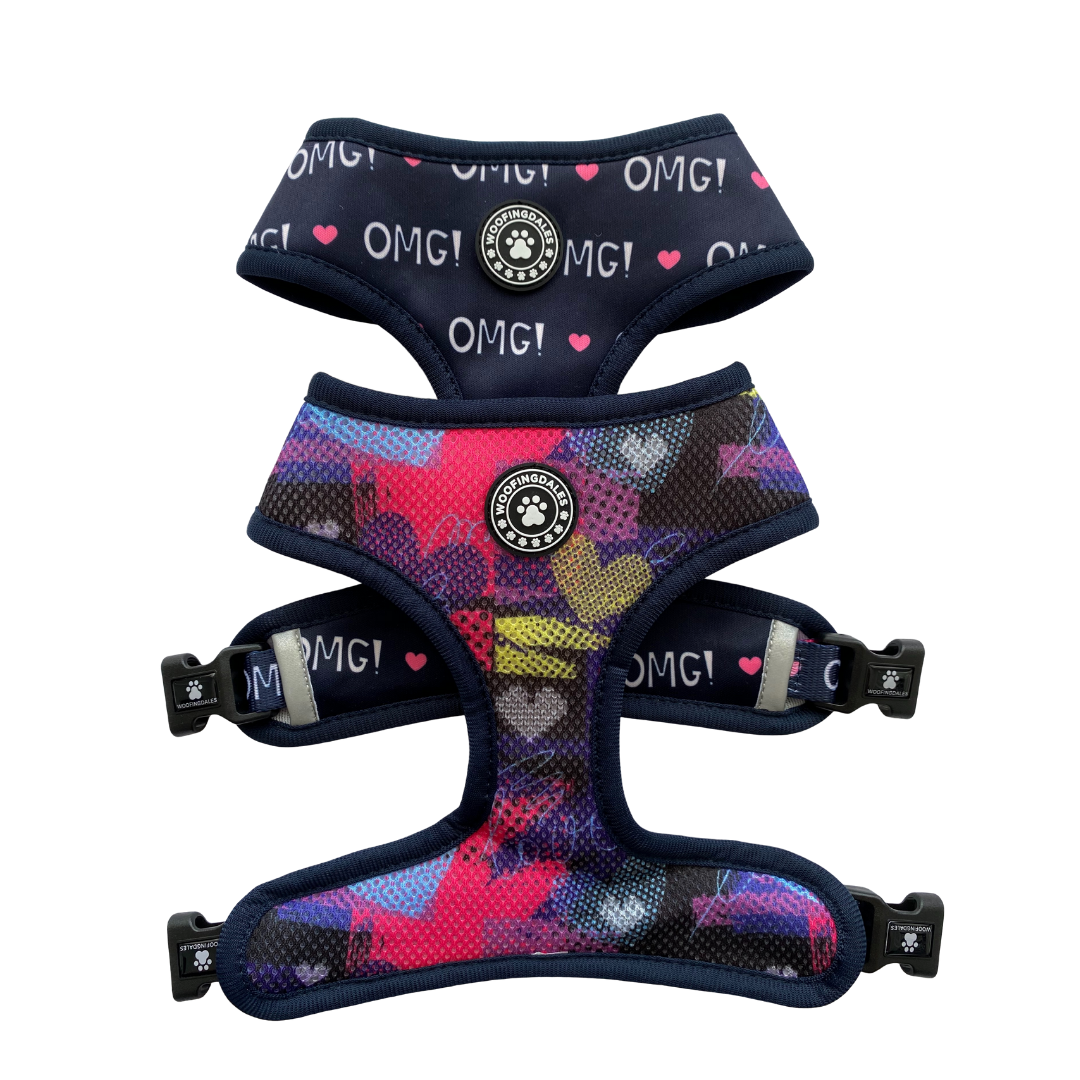 Image of Woofingdales Product - 'OMG Reversible Harness'
