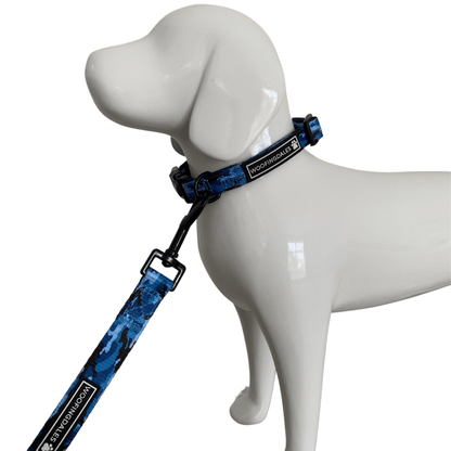 Blue Camo Collar - Woofingdales.co.uk