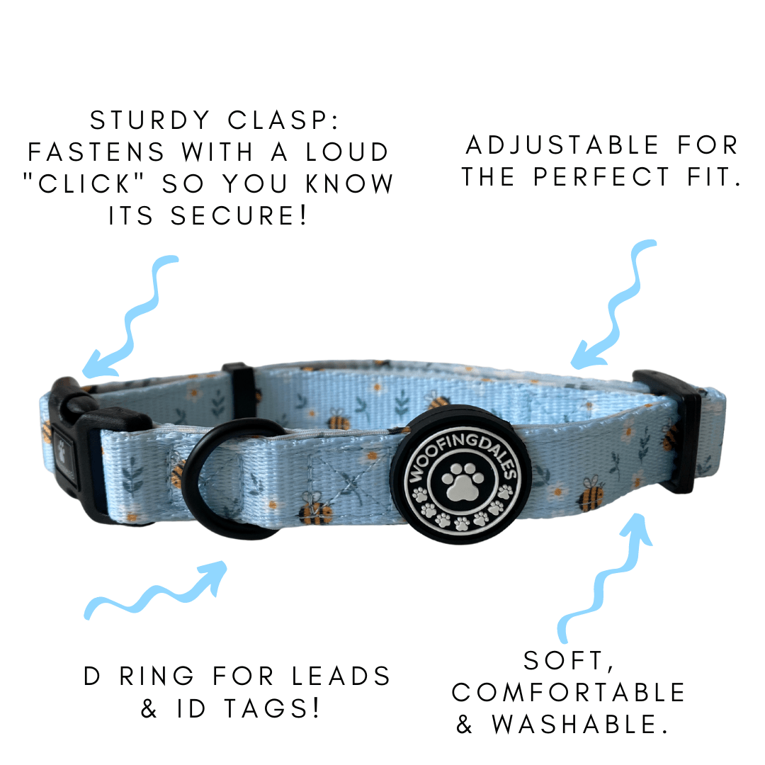 Busy Bee Collar - Woofingdales.co.uk
