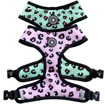 Leopard Reversible Harness - Woofingdales.co.uk